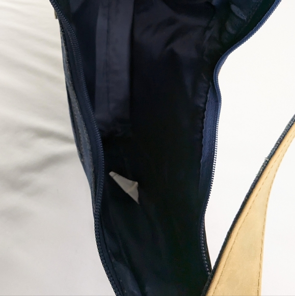 Y2k Mudd Denim Embroidered Butterfly Floral Mini Shoulder Bag - Picture 9 of 9